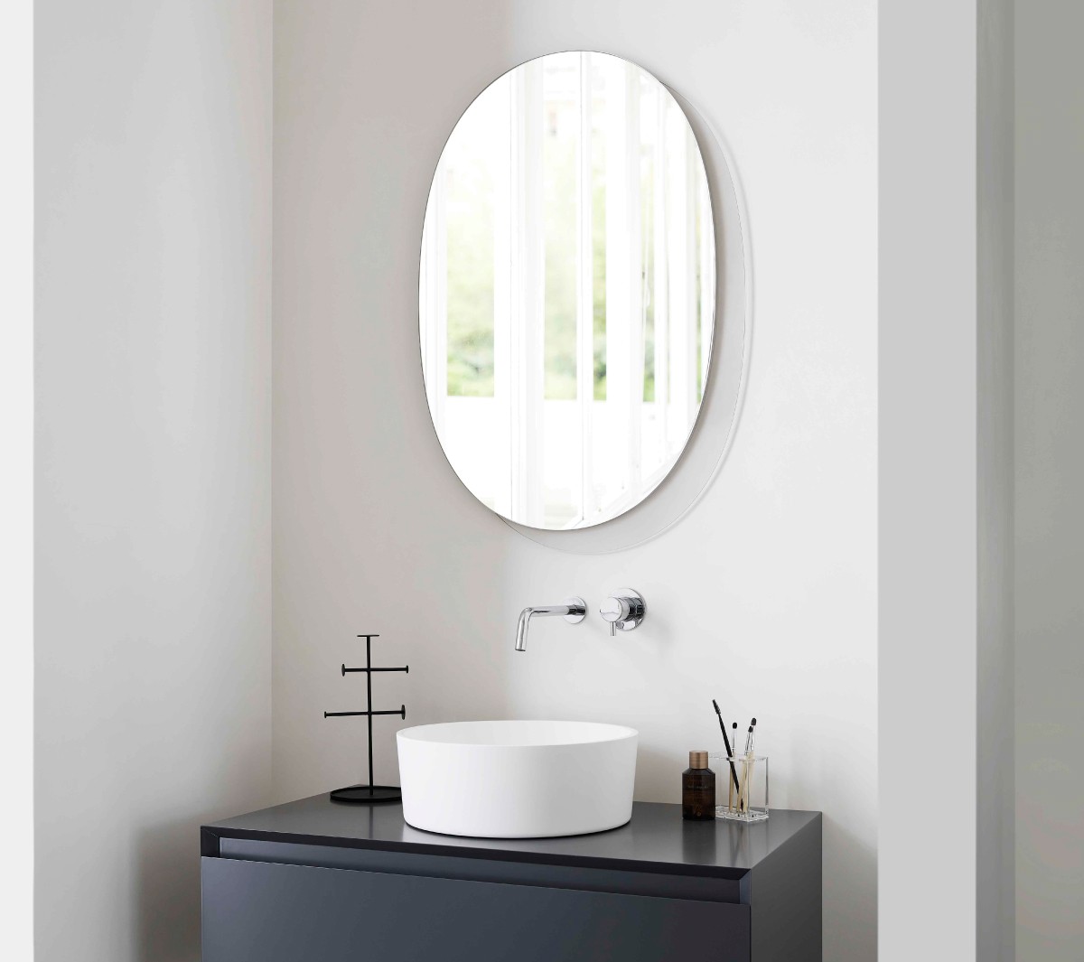 Ex.T Plateau L Настенное зеркало EXSPLPLAT/WHITE - Вид №1