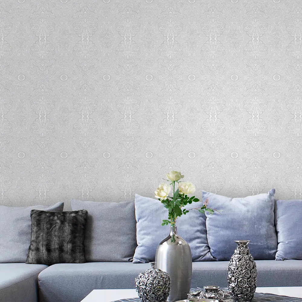 Обои флизелиновые Erismann Neochic серые 1.06 м 60050-03 Santreyd STLM-2012384 - Вид №2