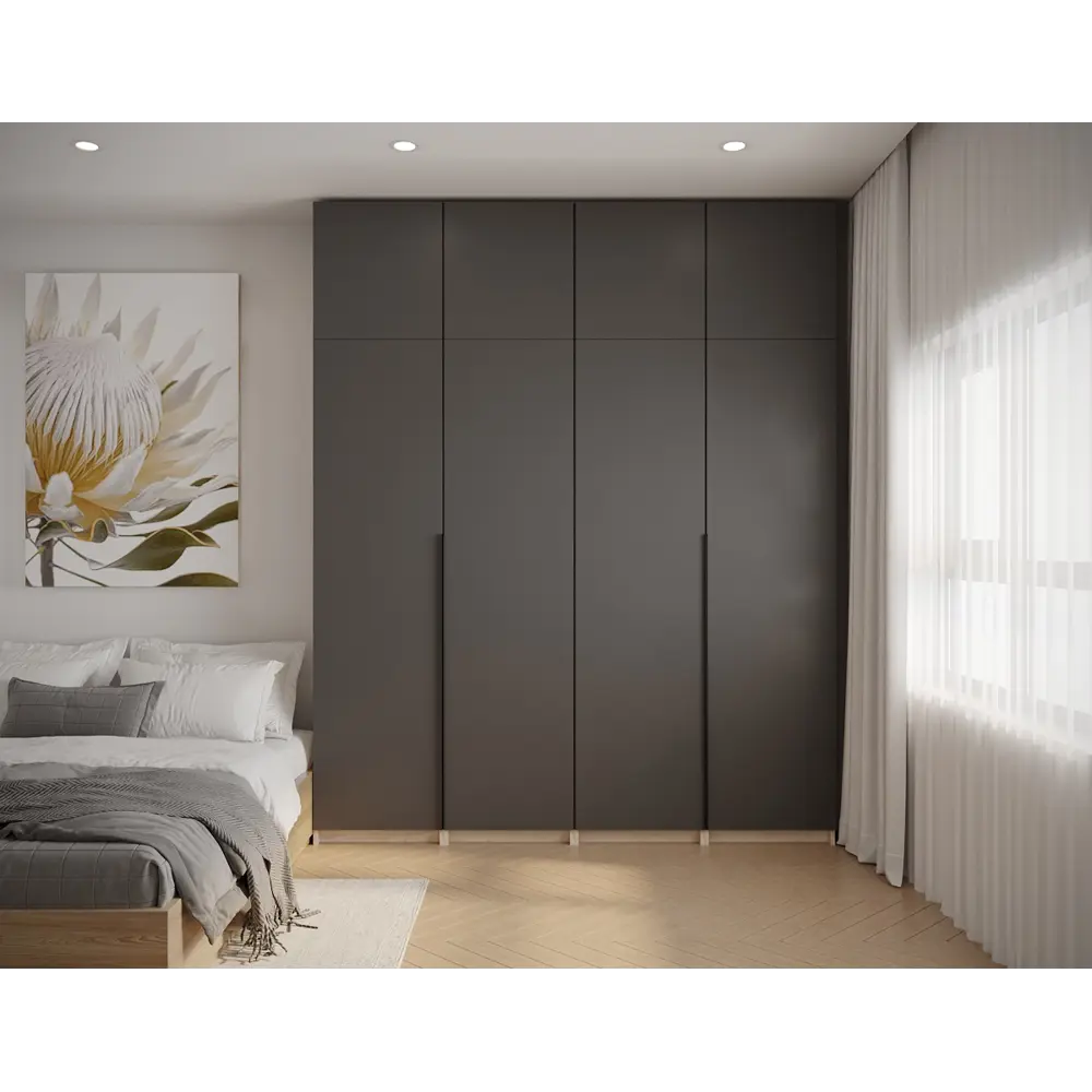 Дверь Лион 59.4x193.8x1.8 см ДСП цвет серый Santreyd STLM-2104795 - Вид №5