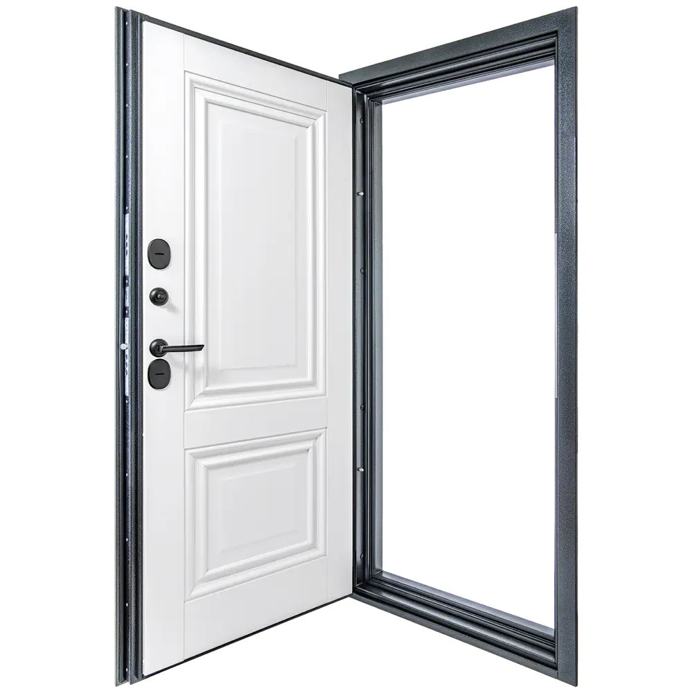 Дверь входная металлическая Порта Т-1 98x205 см левая белый PORTIKA STLM-2086971 - Вид №5