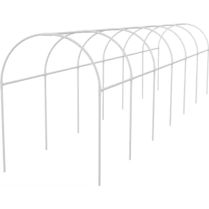 Каркас парника гофрокороб 1.1x3x1.2 м белый