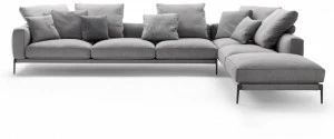 Flexform Секционный диван со съемным чехлом из ткани Romeo