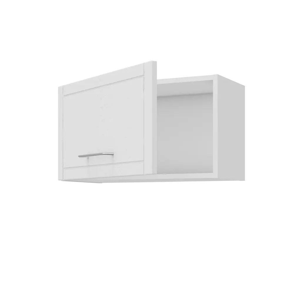 Навесной шкаф Агидель 60x33.8x29 см KONSENSA ЛДСП цвет белый STLM-2143576 - Вид №4