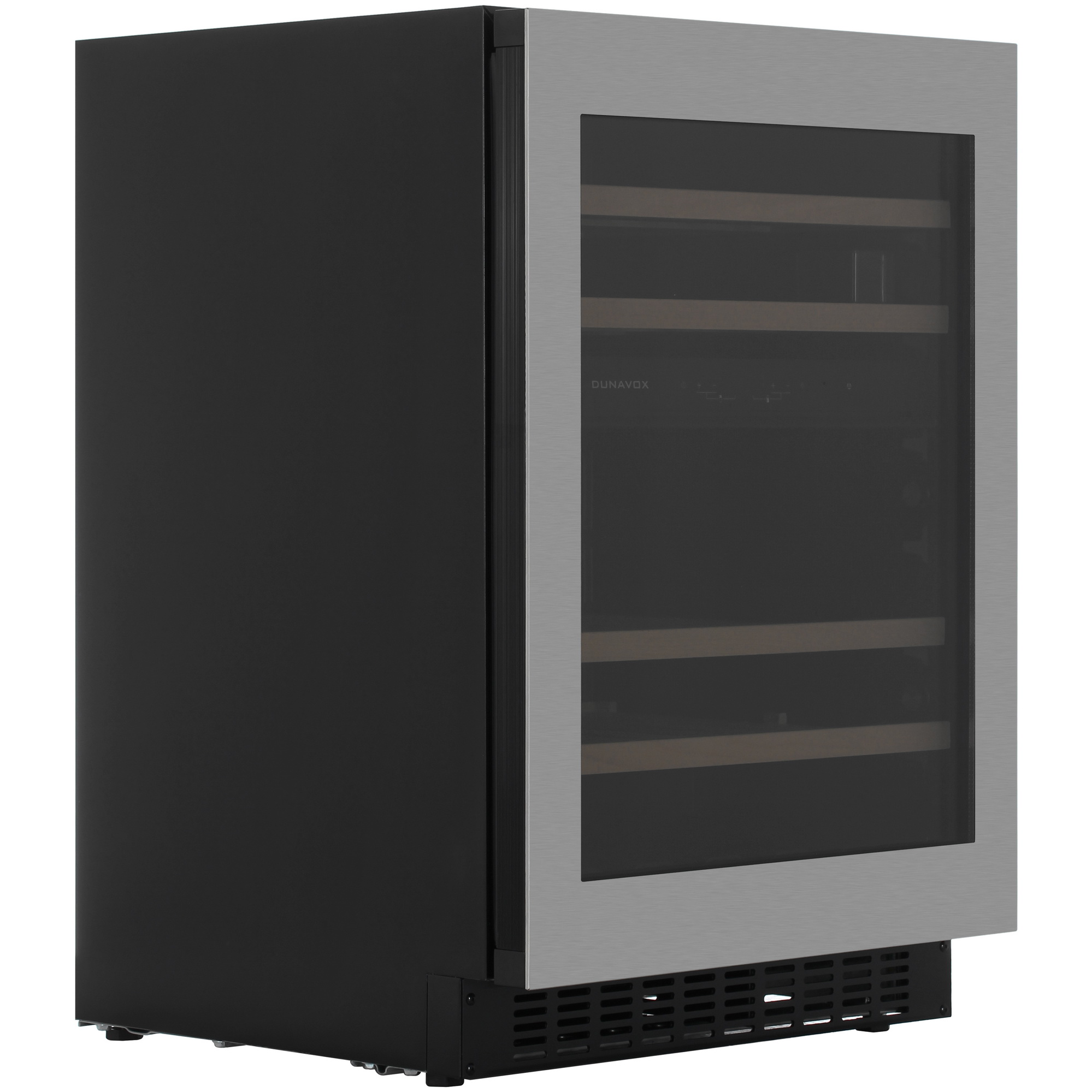 5342443 Встраиваемый винный шкаф Dunavox DAUF-45.125DSS.TO серебристый STDN-0055345
