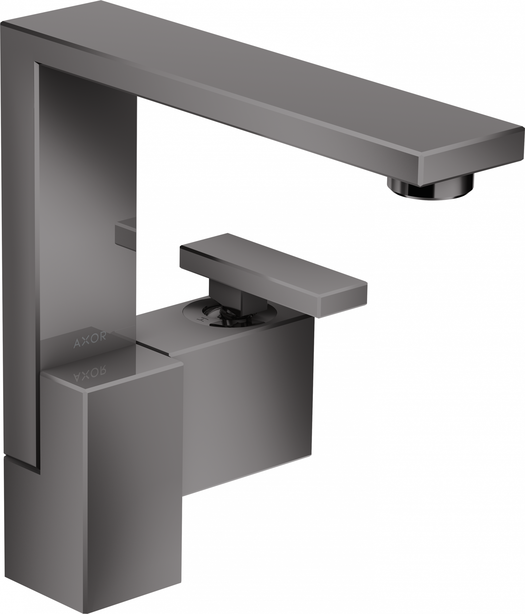 46020330 Смеситель для раковины 190, однорычажный, со сливным клапаном Push-Open AXOR EDGE