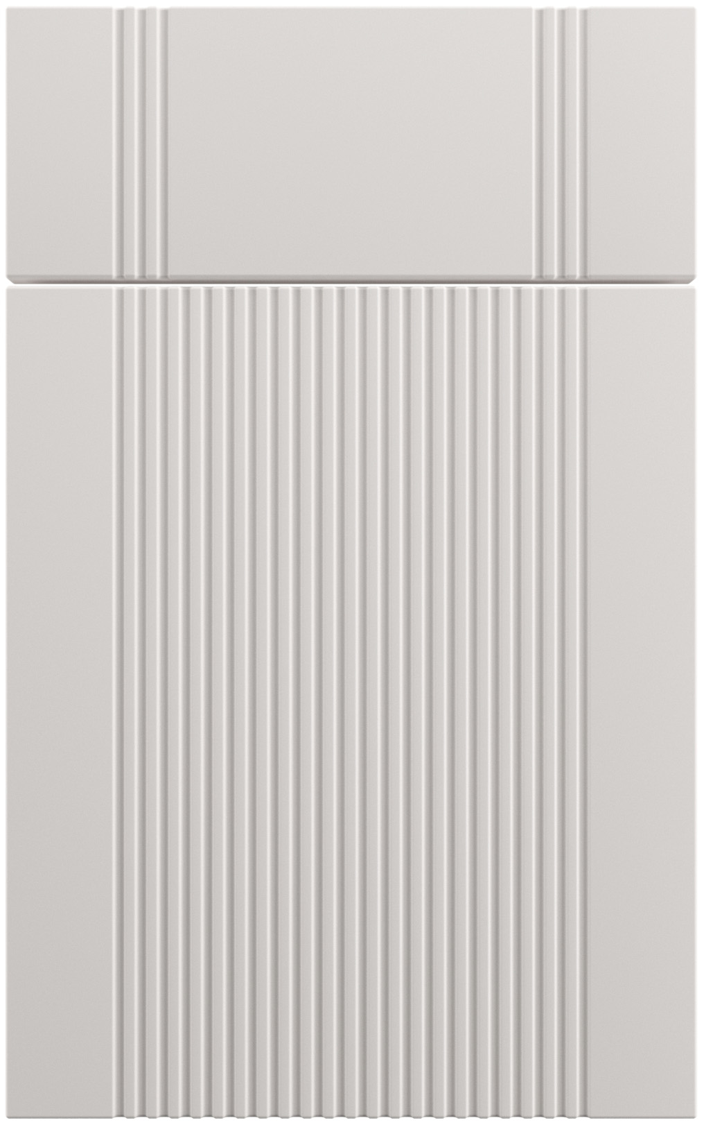 Фасады для кухни Модерн Фрезеровка «Риффель» 203 Серый шелк SIDAK SIST551-13321