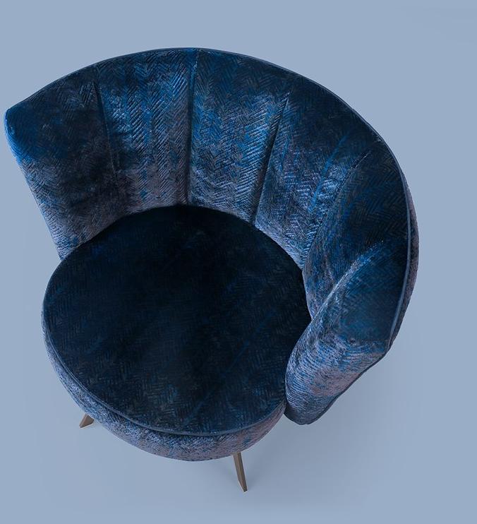 Borzalino Кресло из ткани Diva sun-id-1514358 - Вид №3