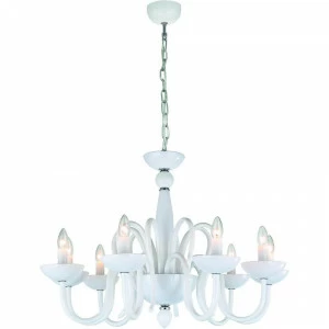 Подвесная люстра Divinare Pallada 6004/03 LM-8 DIVINARE ДИЗАЙНЕРСКИЕ, PALLADA 074988 Белый