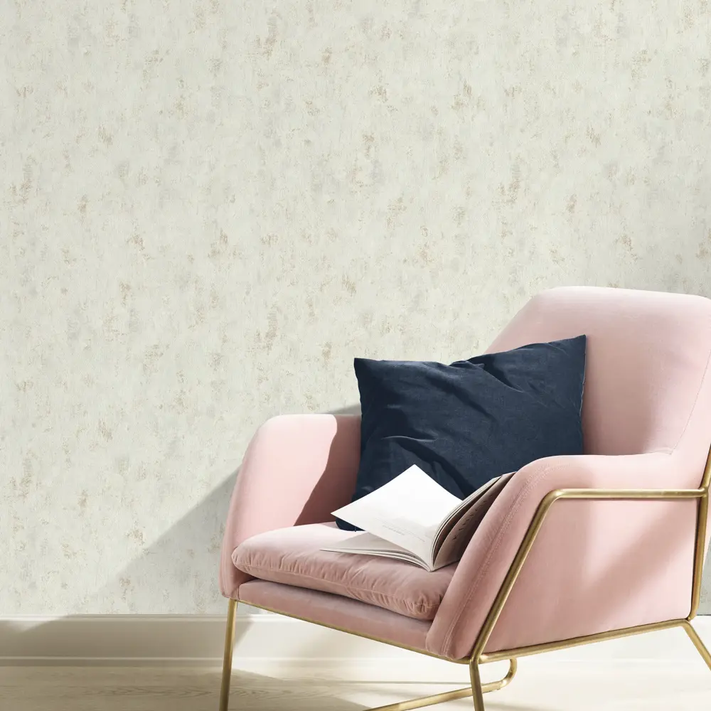 Обои флизелиновые Rasch Factory Style бежево-молочные 1.06 м R947342 STLM-2097000 - Вид №2