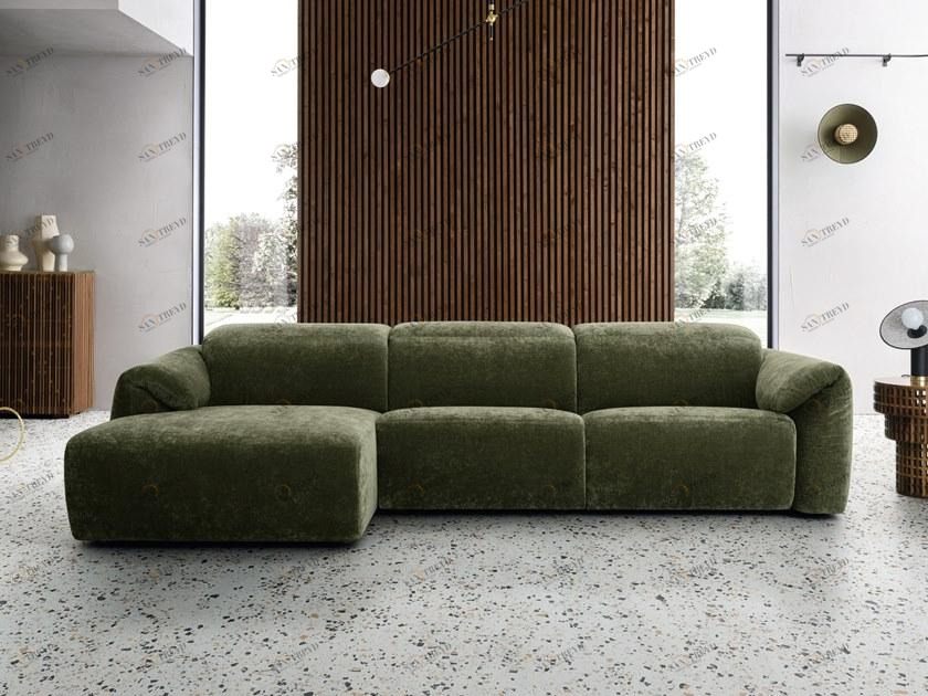 Felis Диван Relax из ткани 3-х местный с шезлонгом Softliving sun-id-1458479