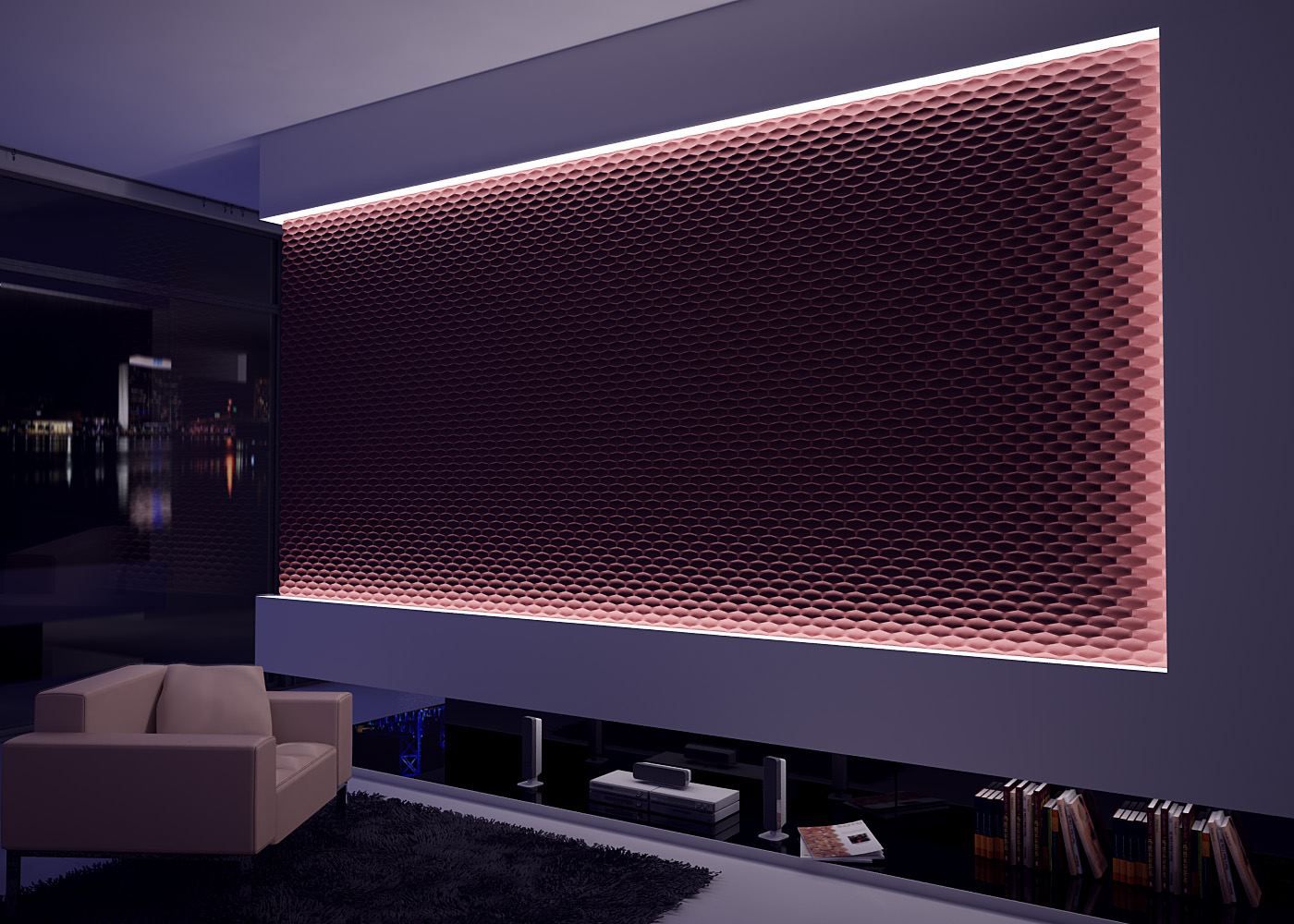 Трехмерное гипсовое покрытие WallDeco M-Modern ARCH-00061002 - Вид №1