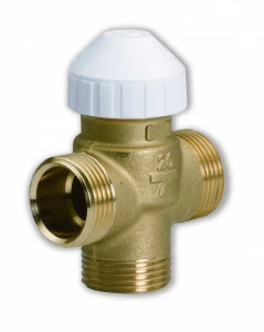 Клапан 3-ход. зональный WATTS Ind 3/4"Н для фанкойлов латунь,Kvs=2.8