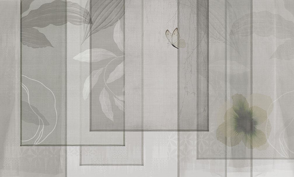 Обои с цветочными мотивами N.O.W. Edizioni TEXTILE / ORGANDIS III ARCH-00076727 - Вид №1