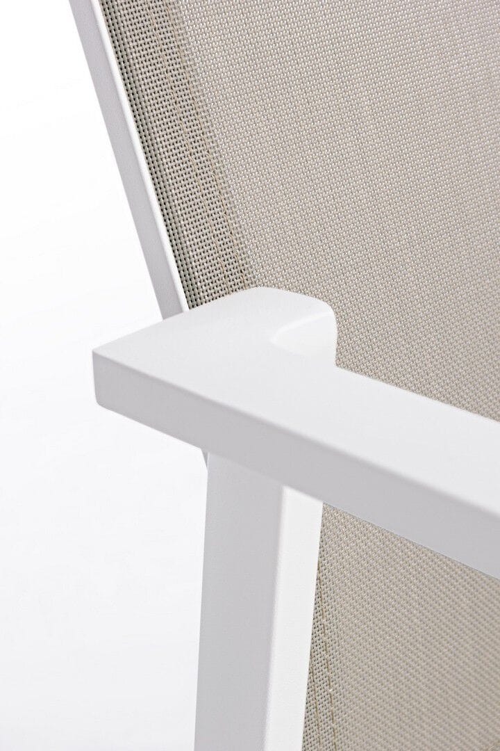 Алюминиевый штабелируемый садовый стул с подлокотниками BIZZOTTO Cruise ARCH-00086262 - Вид №13