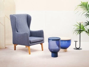 Miniforms Кресло Bergere обитое кожей