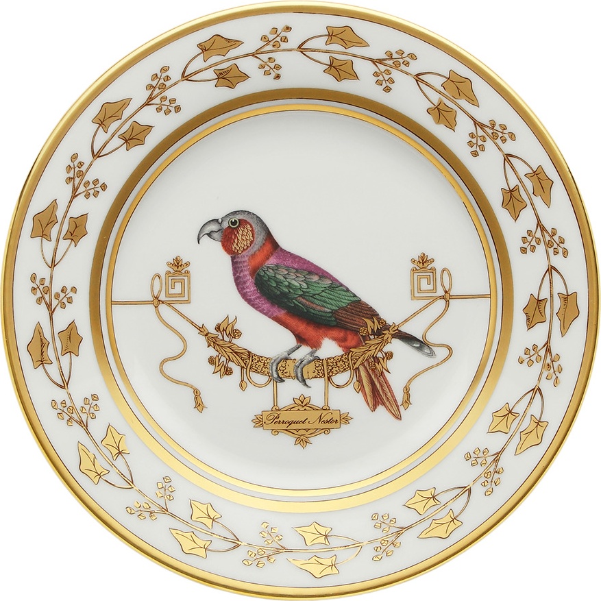 10647858 Richard Ginori Тарелка хлебная 16 см  Volie're Perroquet Nestor Фарфор 