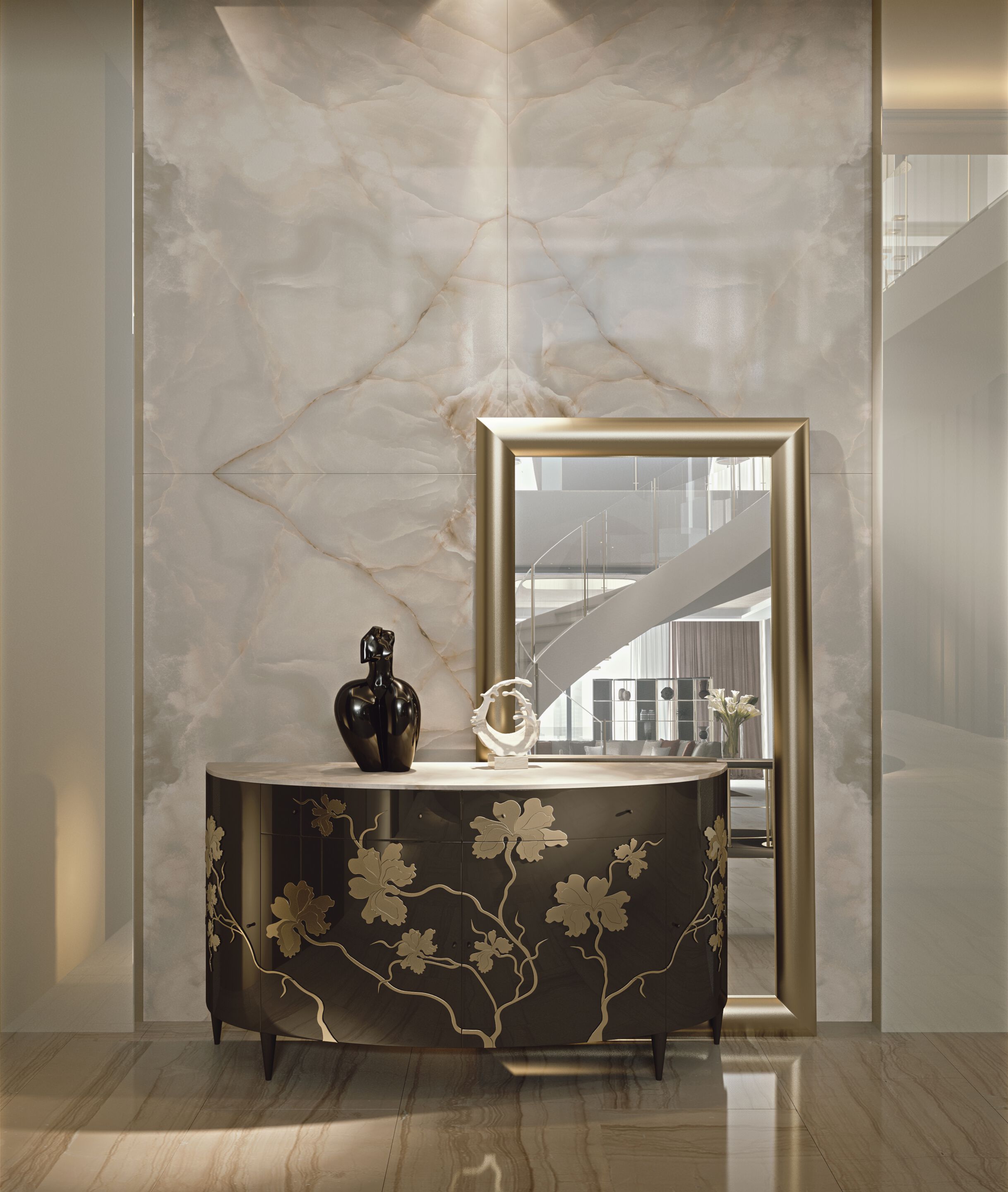 Деревянный шкаф с ящиками Bizzotto Italia Atmosphera ARCH-00048615 - Вид №4