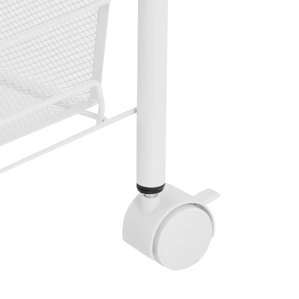 Этажерка Mirage 45x84x26 см 4 полки металл белый Santreyd STLM-2042856 - Вид №3