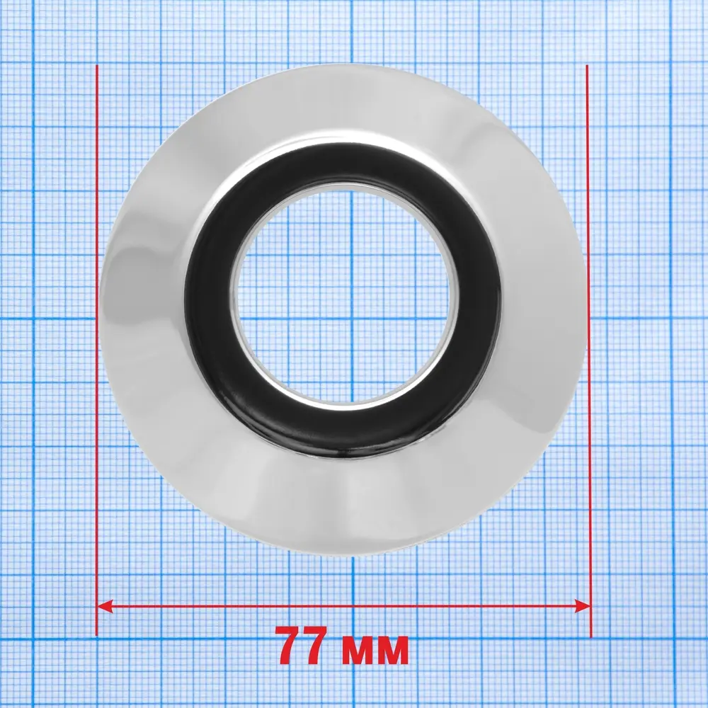 Отражатель 77x32x30 мм конус цвет хром Santreyd STLM-2193757 - Вид №2