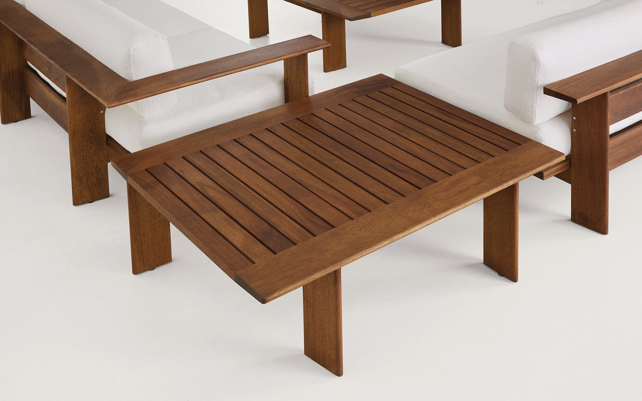 Низкий деревянный журнальный столик BassamFellows Rail ARCH-00123697 - Вид №10