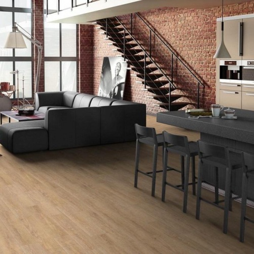 Виниловый ламинат Tarkett Lounge Relax Дуб с брашью (Текстурированная) 914,4х152,4/101,6 мм 1000901234 - Вид №7