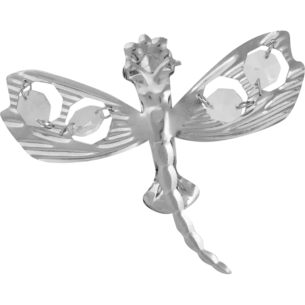 Клипса «Стрекоза» металл цвет хром Santreyd STLM-2070406