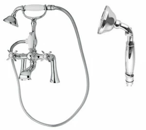 Смеситель на борт ванны с ручным душем, шлангом 150 см CEZARES LORD-PBV-01-M