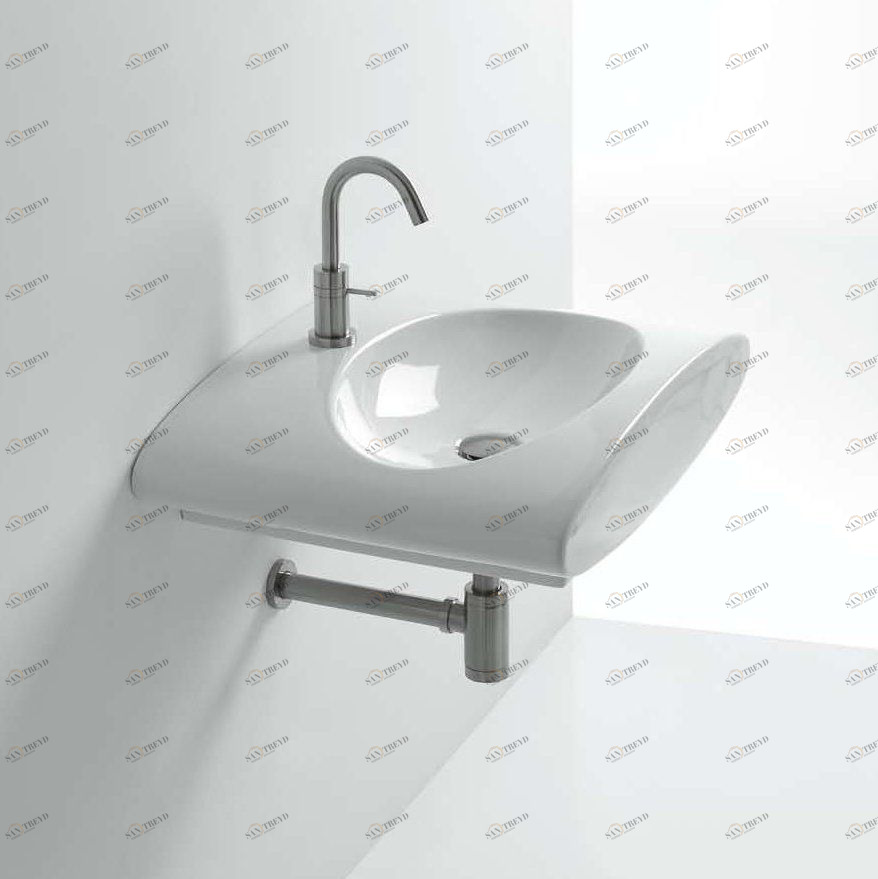 41812 Накладная раковина на столешницу  овальная Santreyd 