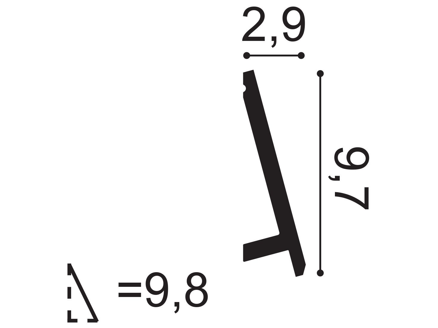 Плинтус Duropolymer® Orac SX179 ARCH-00023106 - Вид №4