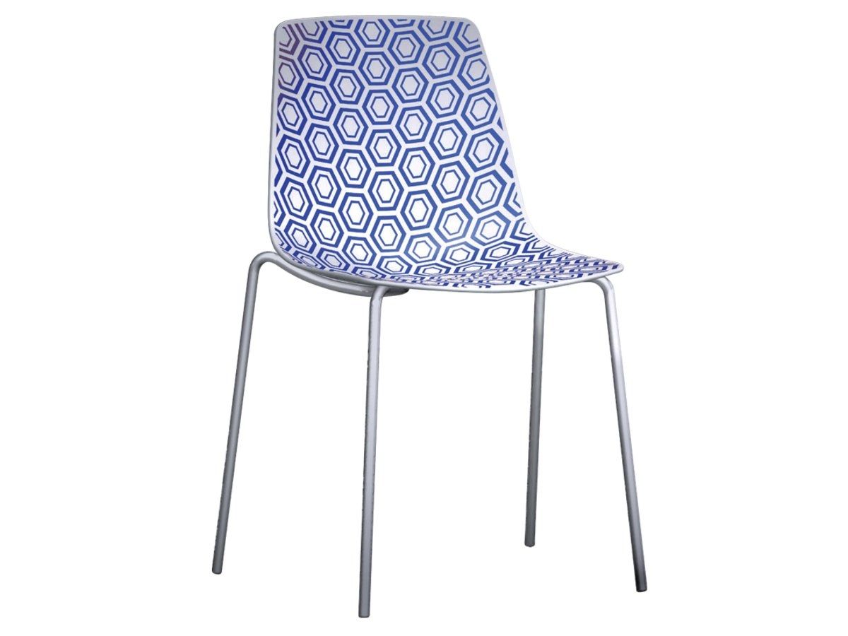 Стул инженерного пластика с металлическим каркасом GABER Альгамбра ARCH-00029501 - Вид №1