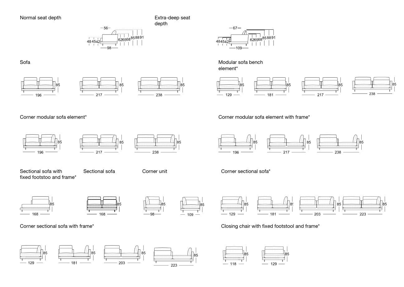 Модульный диван Rolf Benz SINA ARCH-00111271 - Вид №5