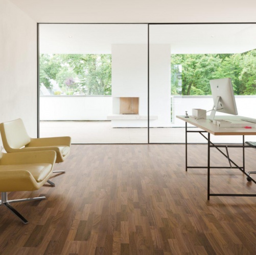 Паркетная доска Haro 4000 Series Top connect Орех американский Натур (Гладкая) 2200х180 мм 523812 - Вид №2