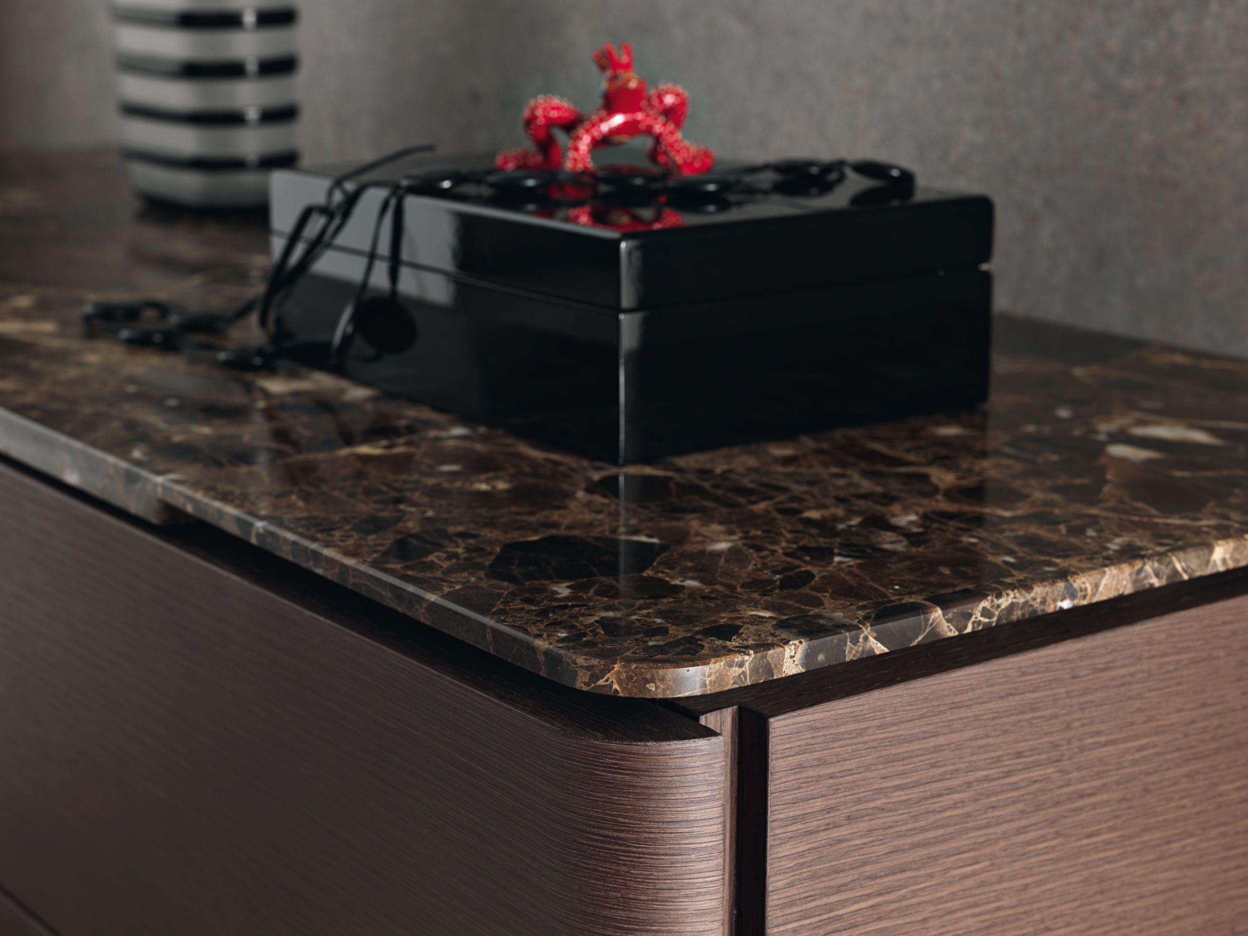 Деревянный комод с мраморной столешницей MisuraEmme LINDO ARCH-00051874 - Вид №2