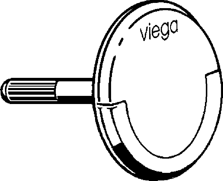 Viega Поворотная розетка 6161.159 (632281) 632 281 - Вид №1