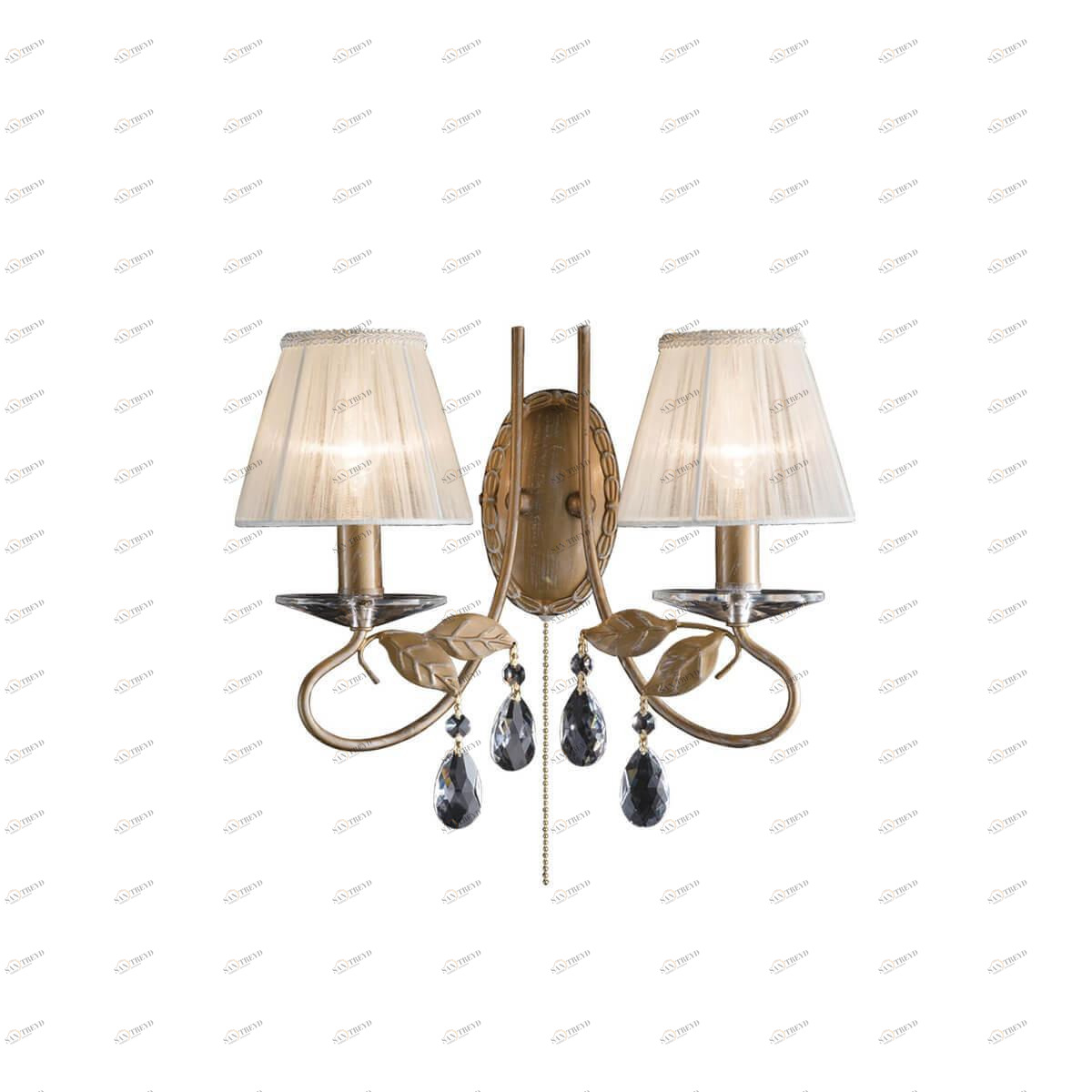 Бра на 2 лампы бронзовое "Честер" CL418321 CITILUX ЧЕСТЕР 00-3930924 Бронза