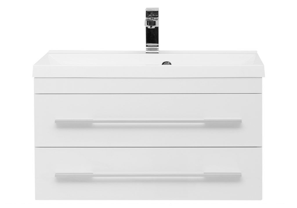 Тумба с раковиной Aquanet Нота NEW 75 белый 0017148700204118 - Вид №2