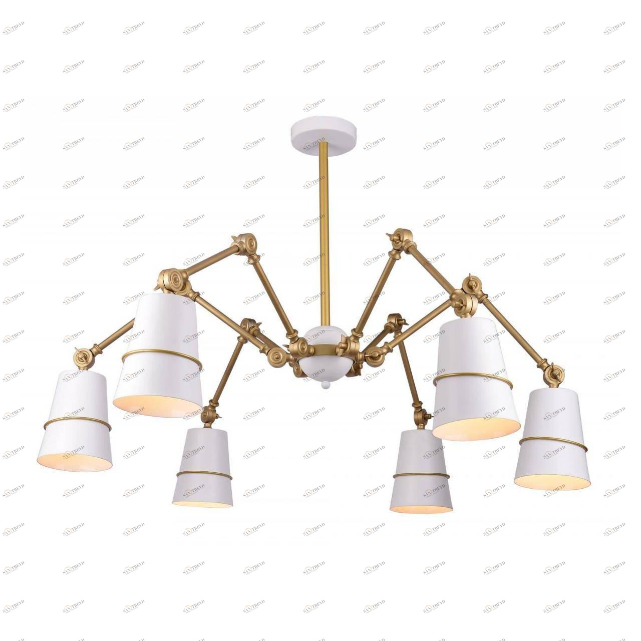 Подвесная люстра Divinare Reattiva 8035/03 LM-6 белая DIVINARE ДИЗАЙНЕРСКИЕ, REATTIVA 188057 Белый 