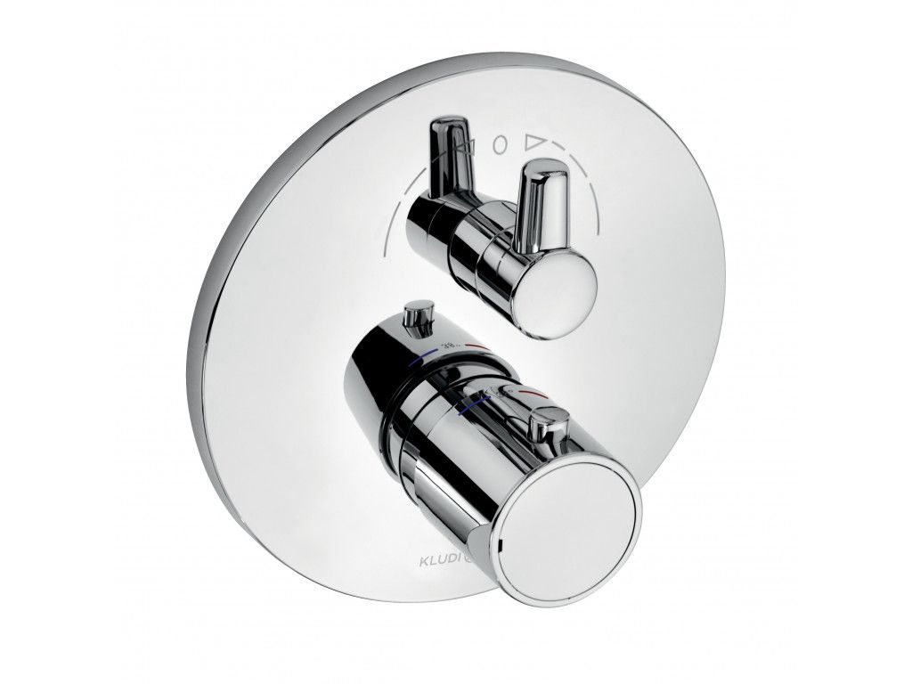 388300545 встраиваемый смеситель для ванны и душа с термостатом KLUDI ZENTA хром 
