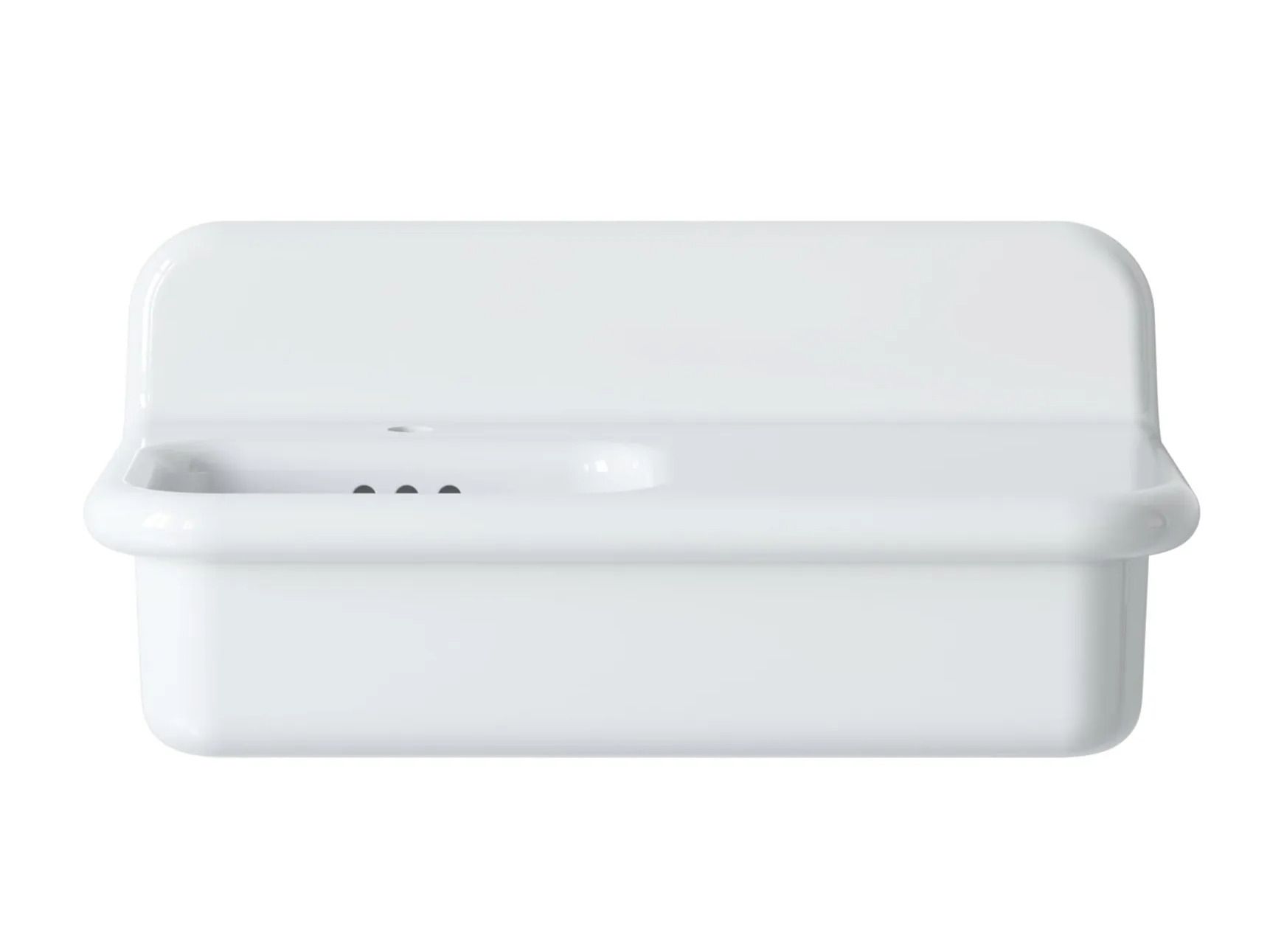 Прямоугольная керамическая подвесная раковина с переливом BLEU PROVENCE True Colors Lite ARCH-00056984