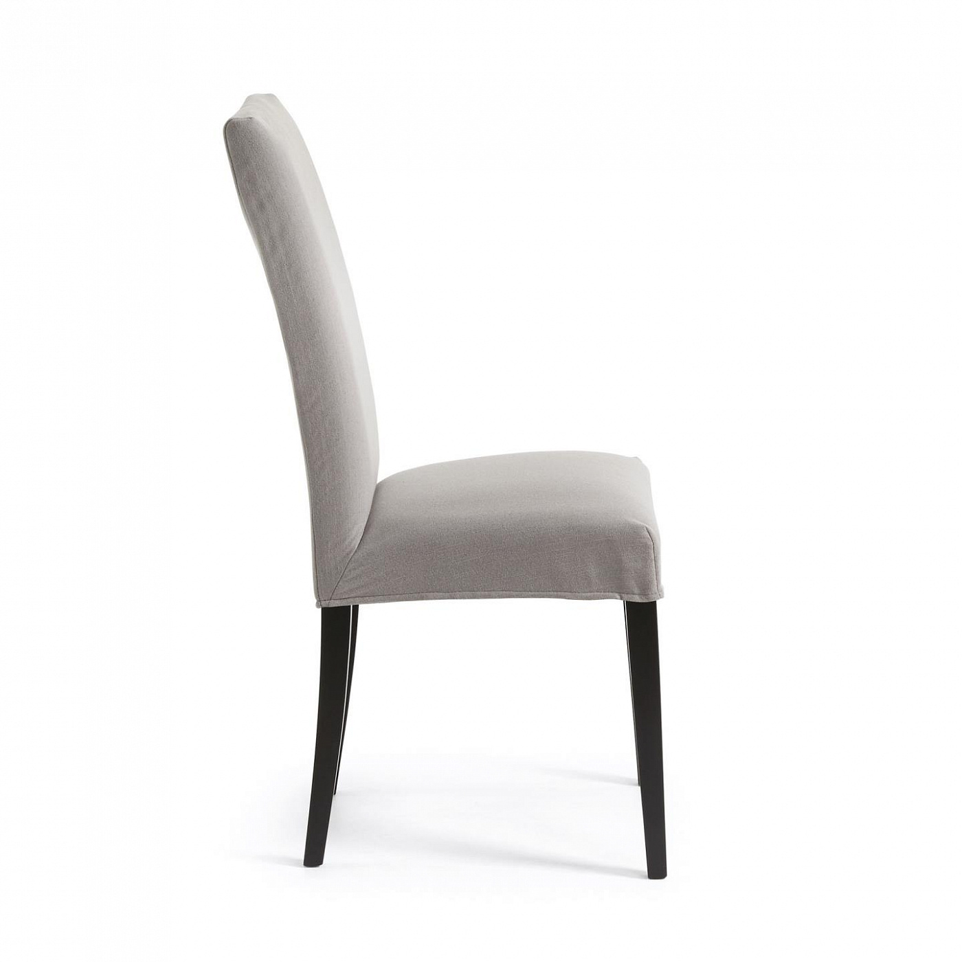 053451 Стул Freia светло-серый ножки черные La Forma Freda  - Вид №5