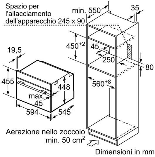 Siemens Встроенная микроволновая печь Iq700 Cf834agb1  - Вид №3