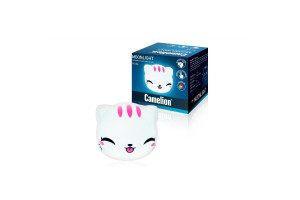 15956651 Ночник NL-304 "Киса" LEd, RGB 13795 Camelion
