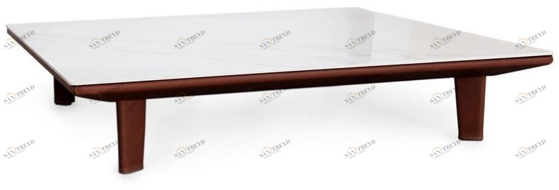 ESTEL GROUP Низкий керамический журнальный столик Caresse sun-id-1499322