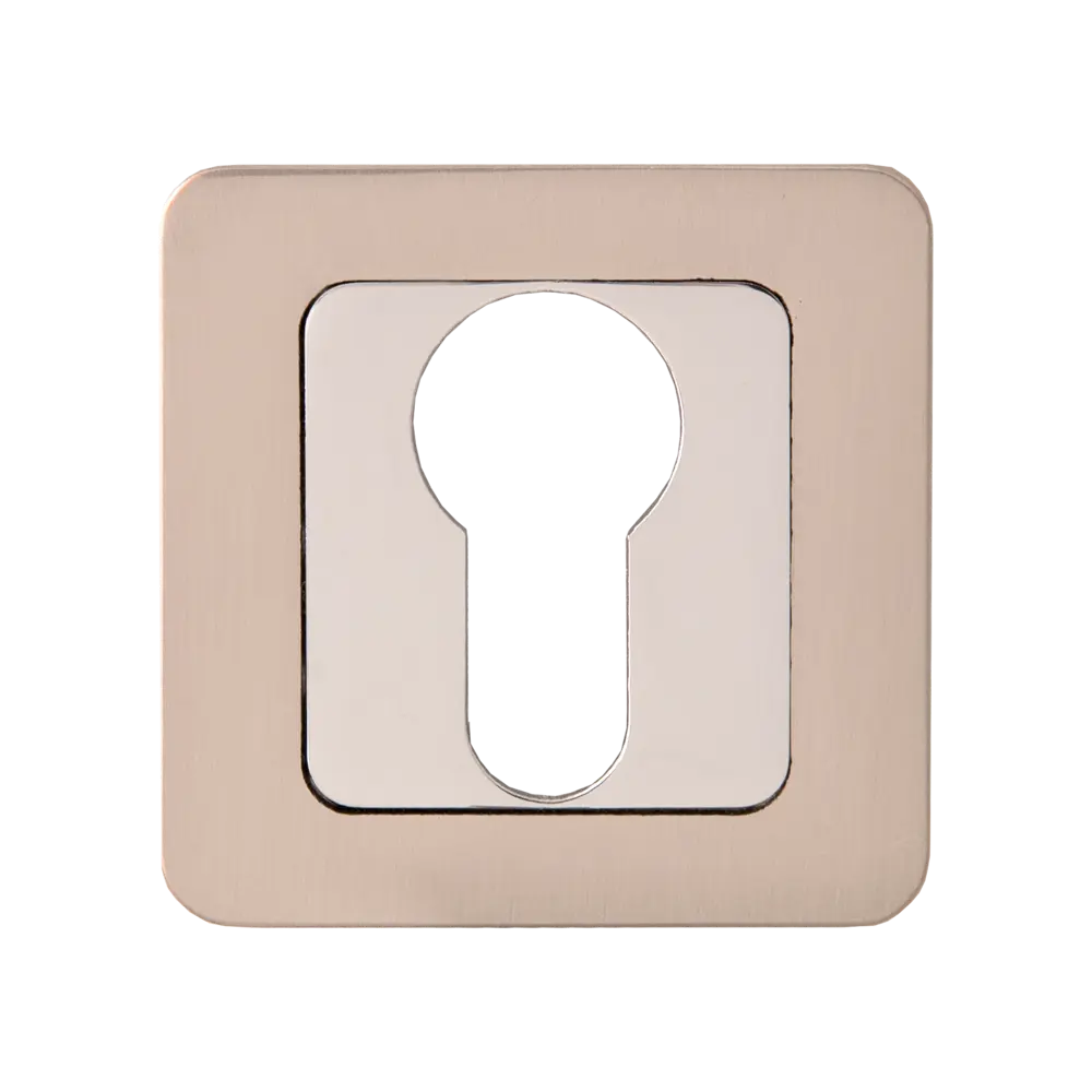 Накладки на цилиндр ARMEX для межкомнатных дверей в матовом никеле 84591939 STLM-0904279