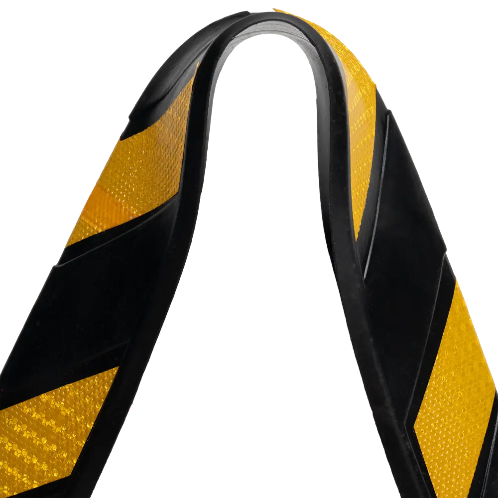 Демпфер угловой черно-желтый 80x10 см Santreyd STLM-2110338 - Вид №3