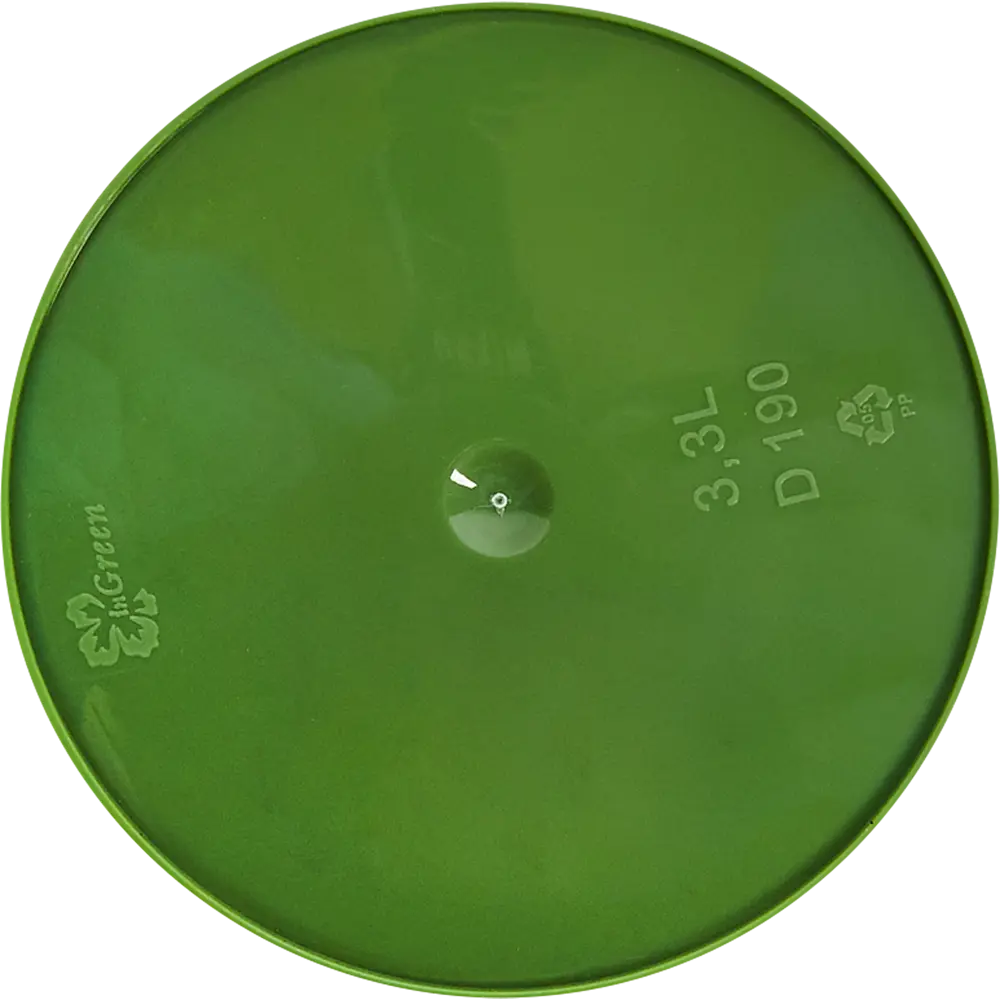 Горшок цветочный Ingreen London ø19 h17.3 см v3.3 л пластик оливковый 82684467 STLM-2107580  - Вид №2