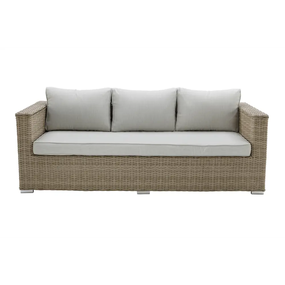 Диван садовый Alu трёхместный, цвет бежевый NATERIAL STLM-2064291 - Вид №1