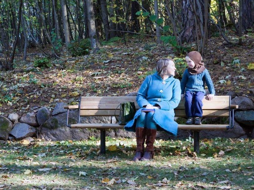 VESTRE Скамейка из дерева с подлокотниками April sun-id-1404637 - Вид №7