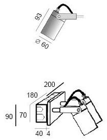 BEL-LIGHTING Регулируемый проектор для улицы из нержавеющей стали  927.gu.04  - Вид №1