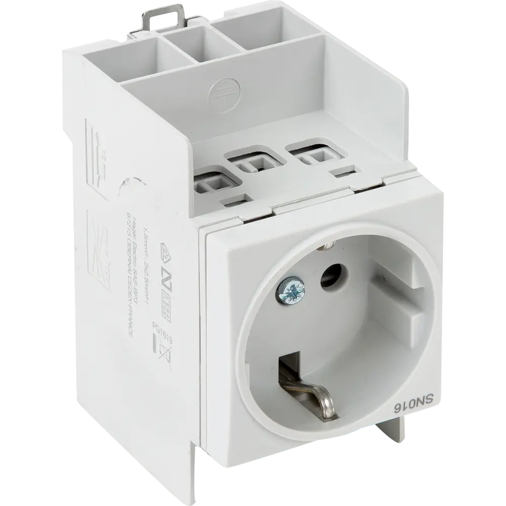 Розетка на Din-рейку, 16 A, 250 В HAGER STLM-2111275